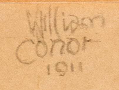 102 Portrait of a Gentleman, 1911 William Conor OBE RHA RUA ROI (1881-1968) - Image 3