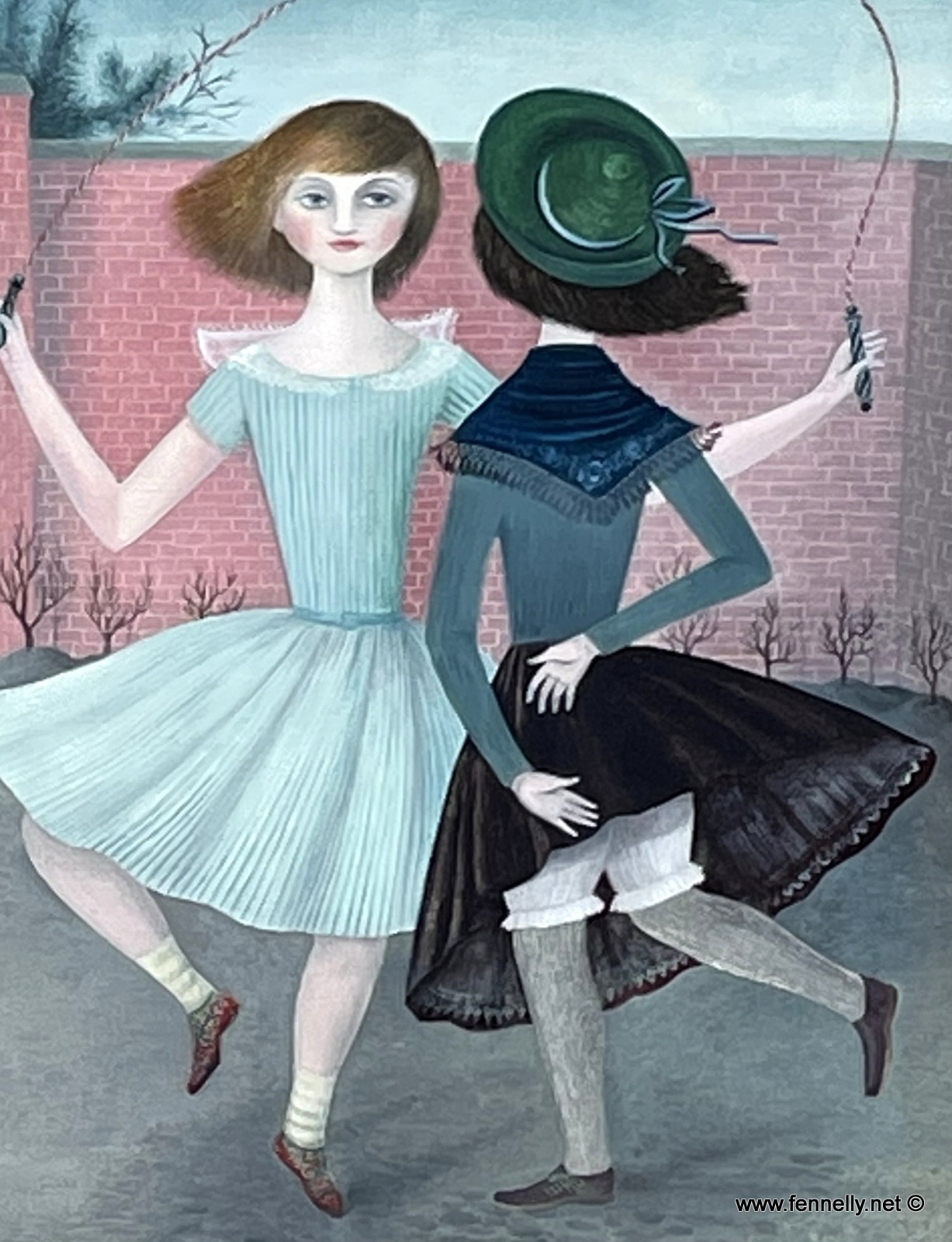 474 Sold Oil On Board - Dorethea Stefula - German - Friends - Image 3