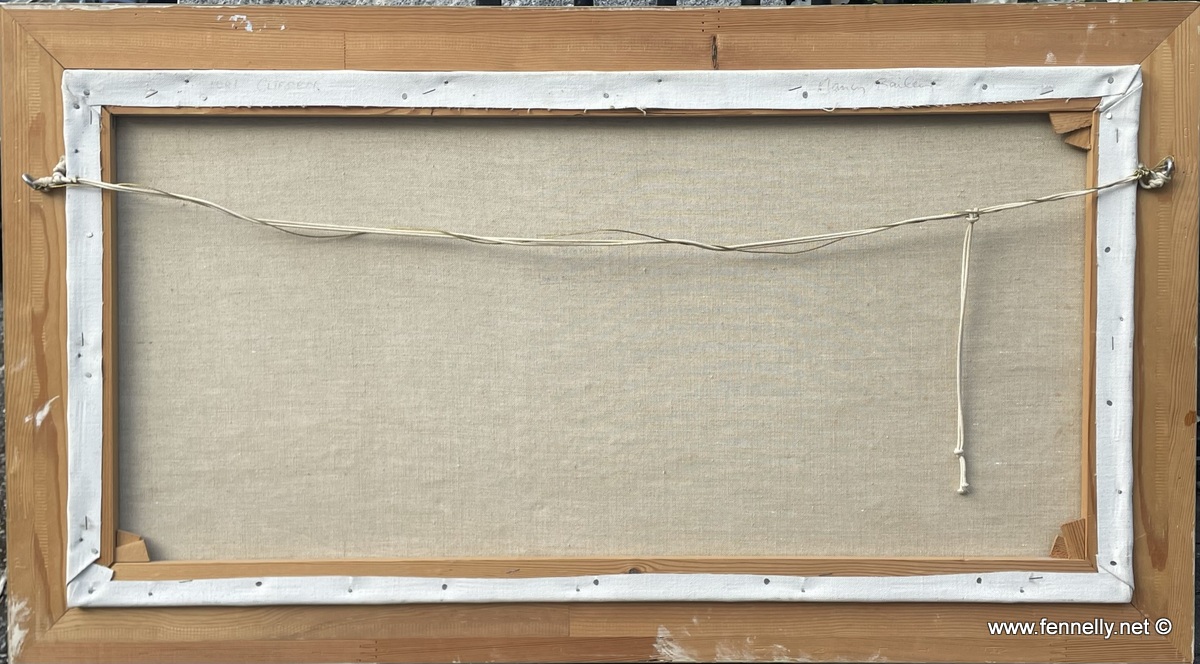 967 Sold Clifden in Galway - Oil on Canvas by Nancy Bailey (1913-2012) - Image 5