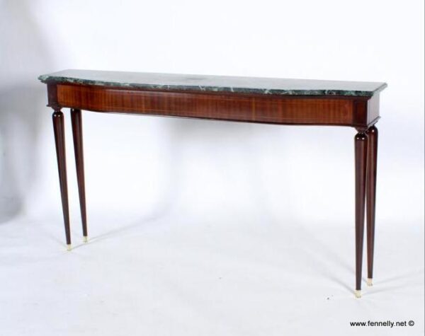 878 Stunning Mid Century Large Console Table - Italian Circa 1950