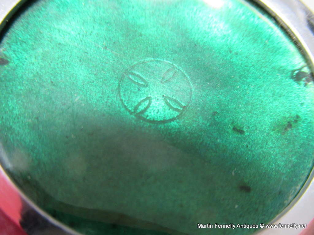 981 Sold Shōwa Period Cloisonné Enamel Beaker Vase by Ando - Nagoya Japan - Image 7