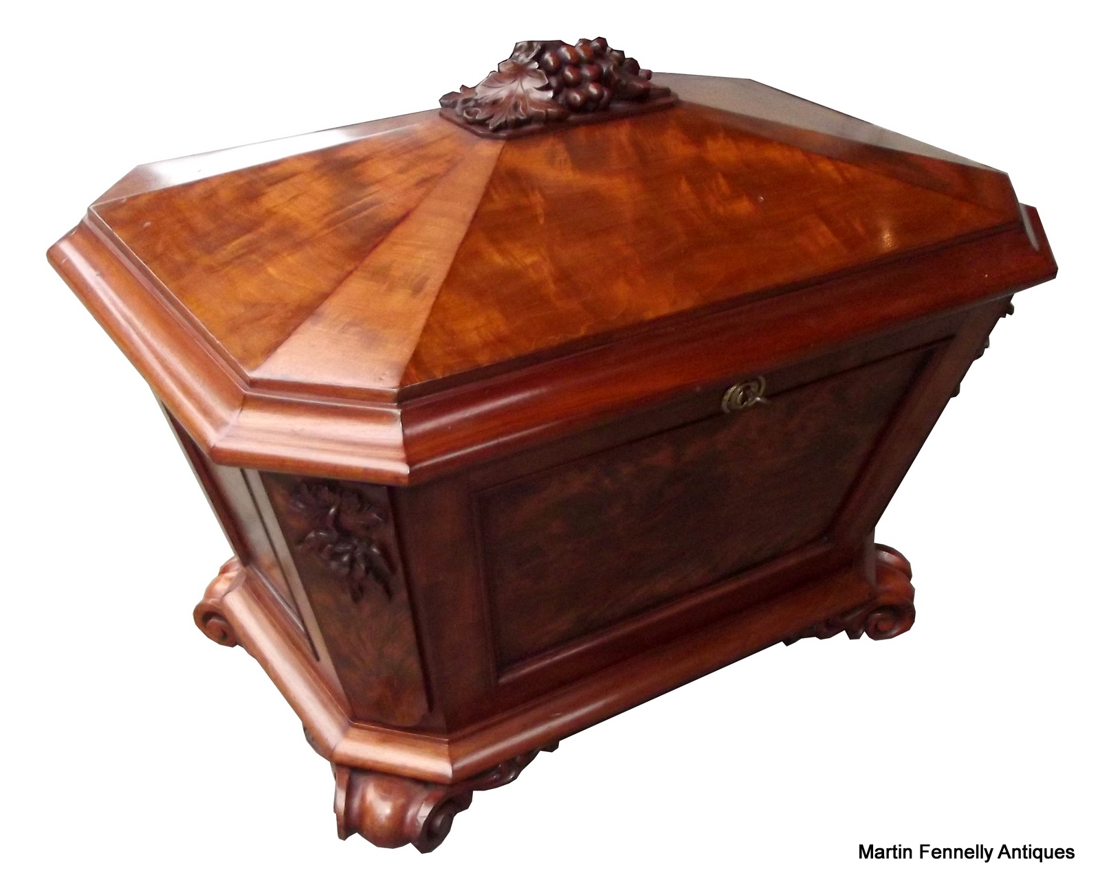 280 Regency Mahogany Wine Cellarette - Circa 1825 - Image 2