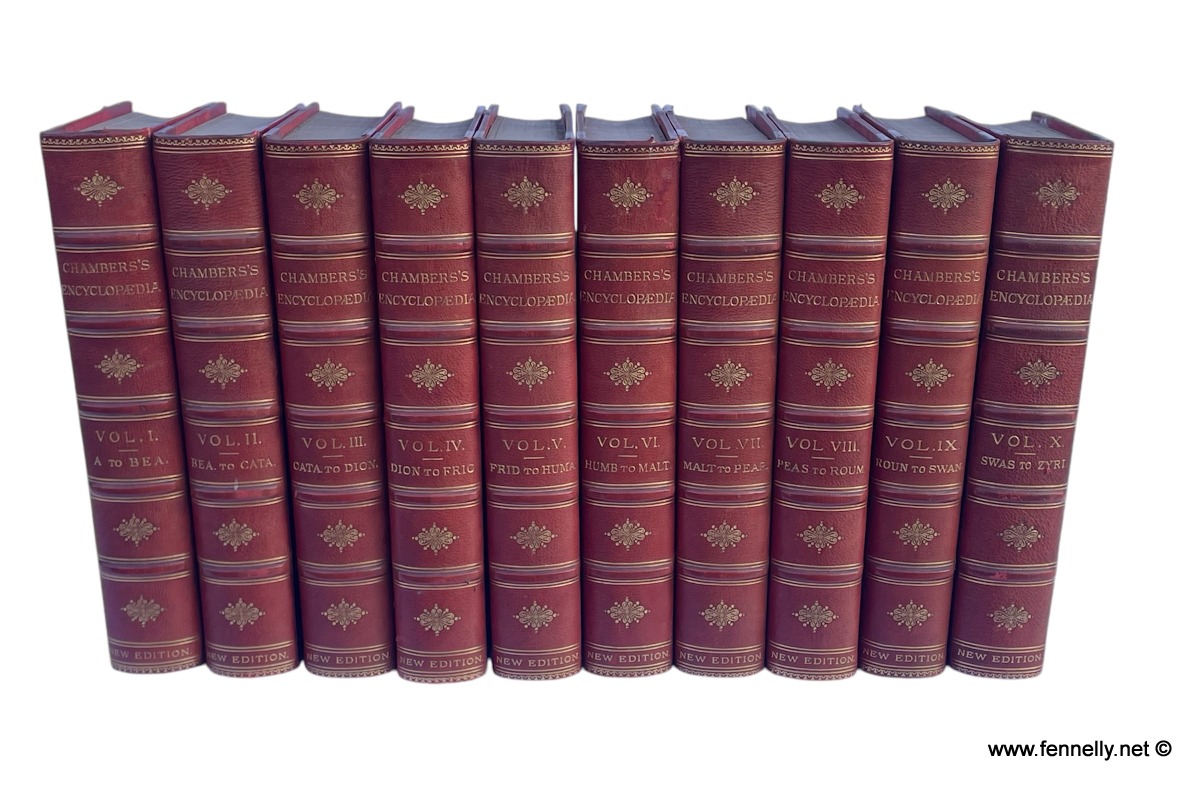 632 Sold Complete Set of Chambers's Encyclopaedia - 1888 Edition - Image 2