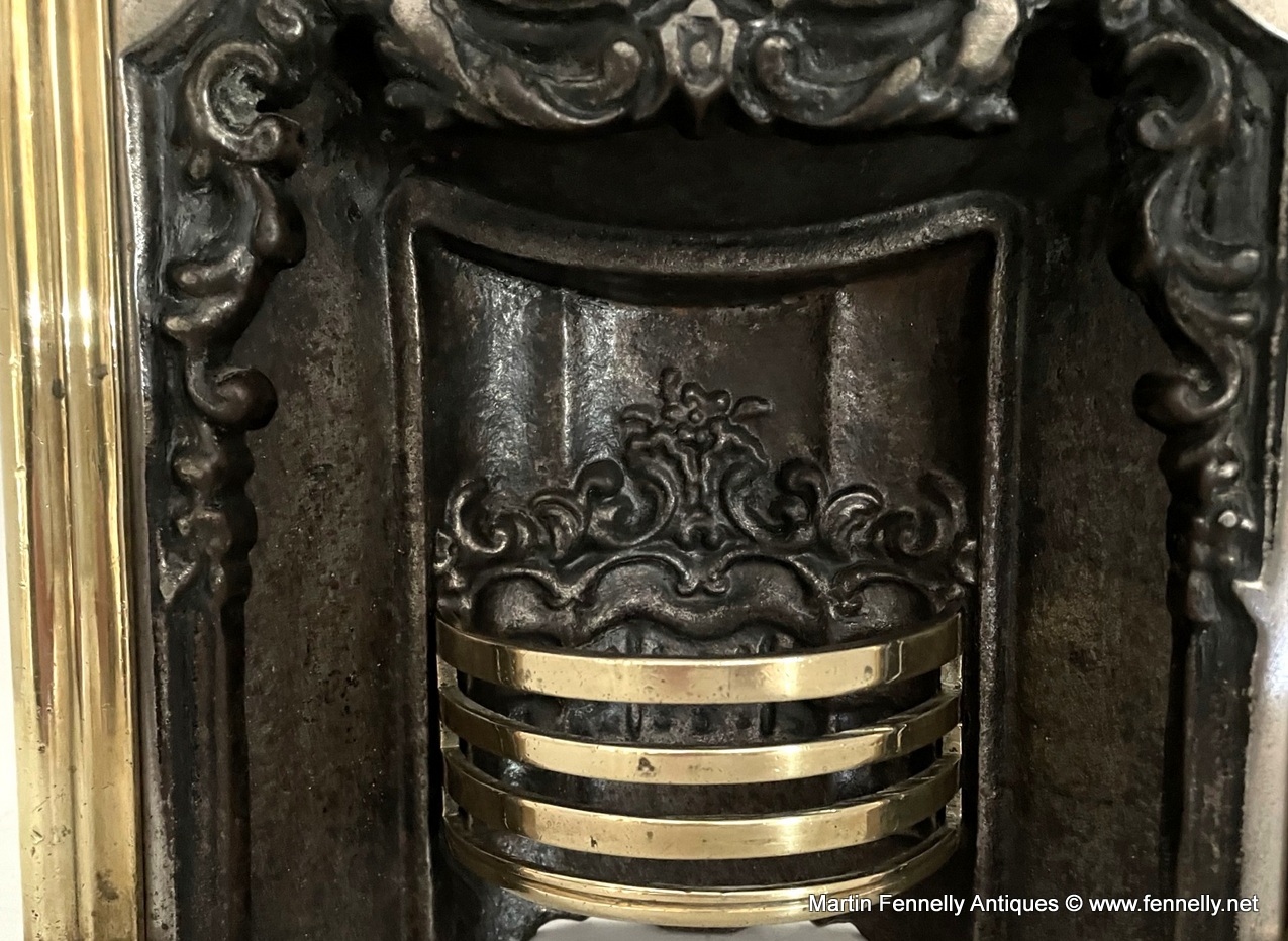 320 Sold Very Rare Salesman Specimen Piece - Miniature Fireplace Circa 1830 - Image 3