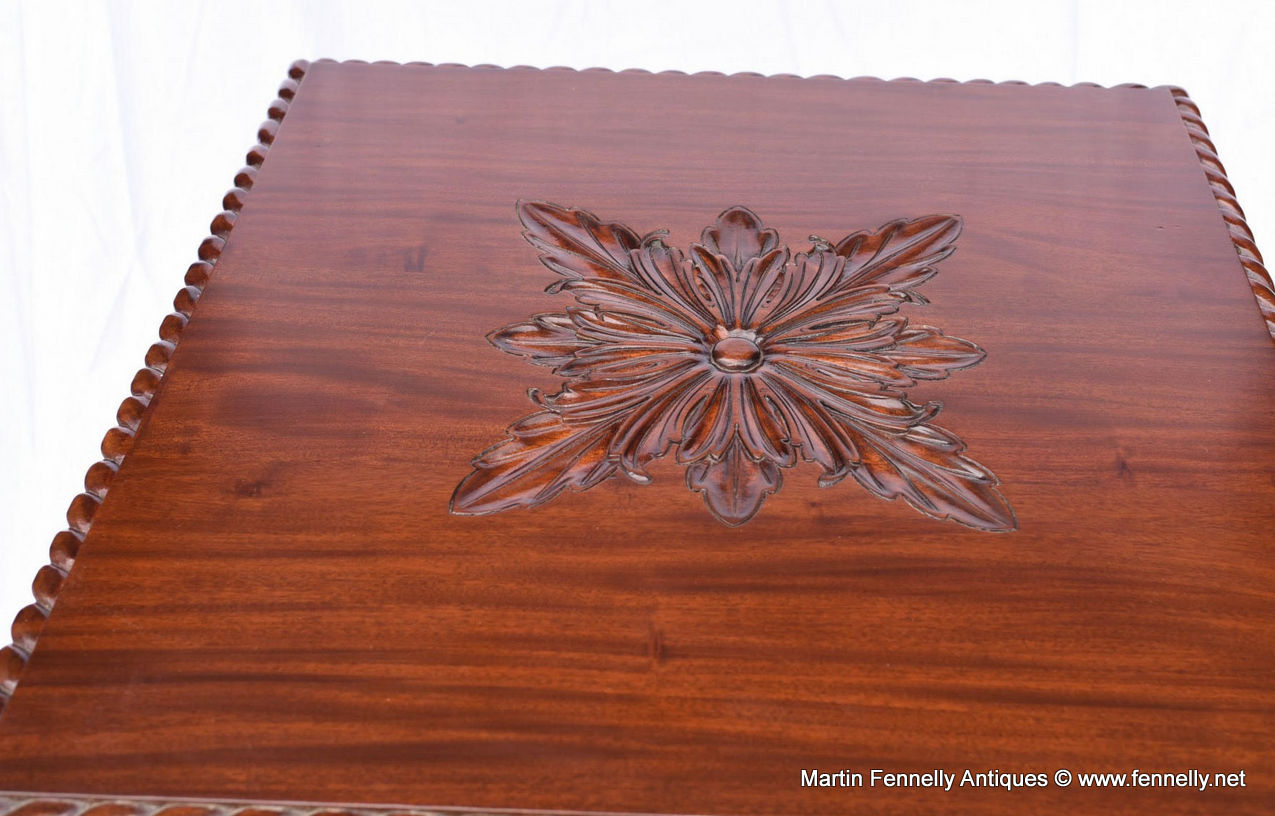 934 Pair Regency Pedestal Mahogany Stands - Classical Columns - Image 6