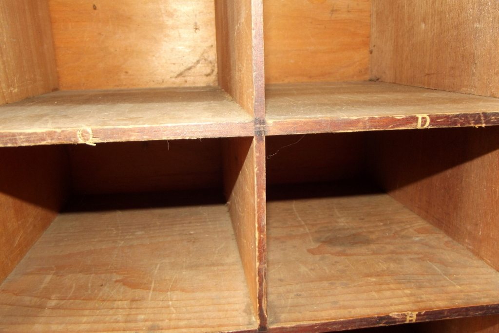 776 Mahogany Twin Door Cabinet - Index Card Box - Circa 1890 - Image 3