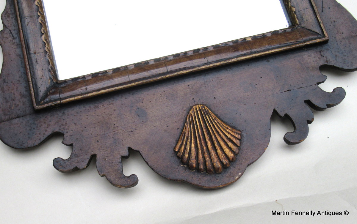 516 Sold Very Rare Queen Anne Walnut Mirror - Dated 1714 - London - Image 5