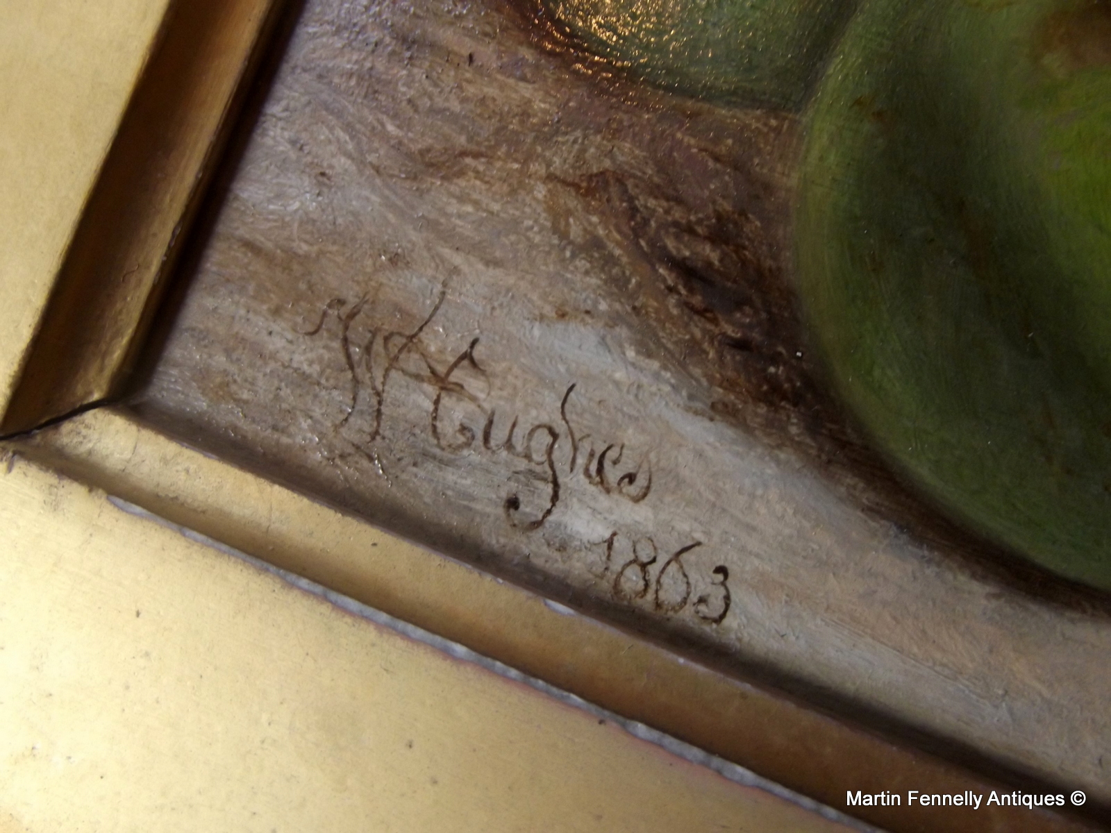 684 Pair - William Hughes (British, 1842-1901) - Still Life's - Paintings - Image 4