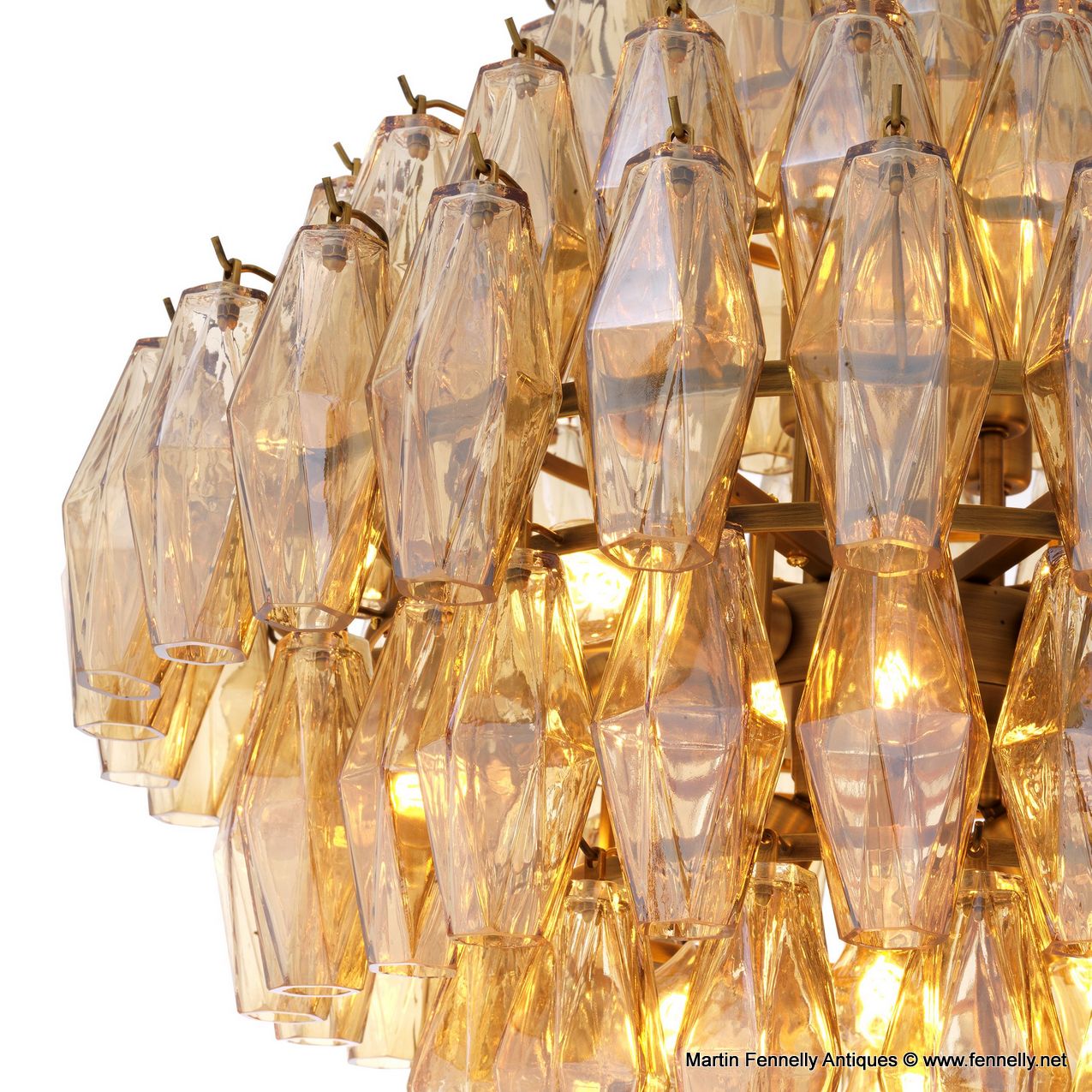 M149 Superb Eichholtz Design Chandelier - Large Benini - Image 4