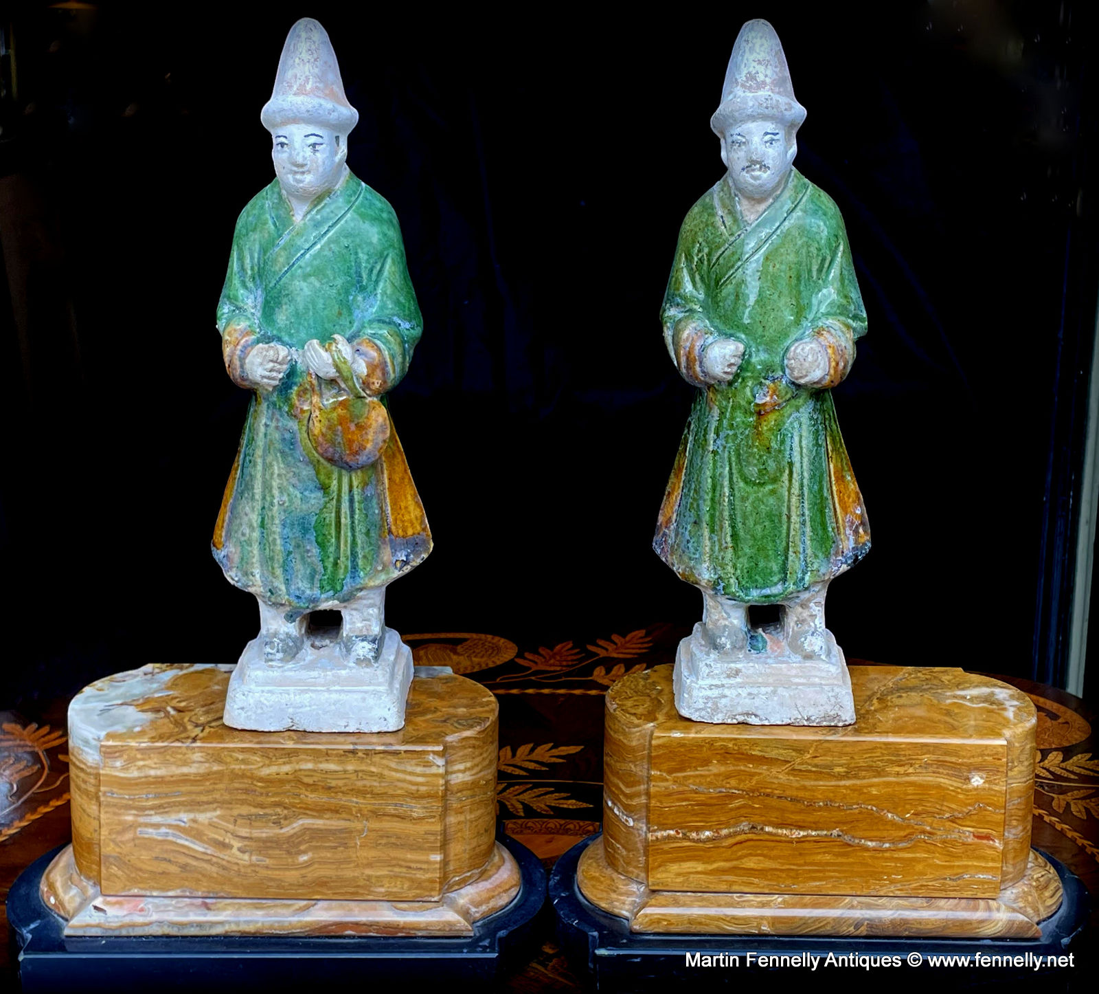 616 Ming Dynasty - Pair Mingqi - 14th to 17th Century - Image 5