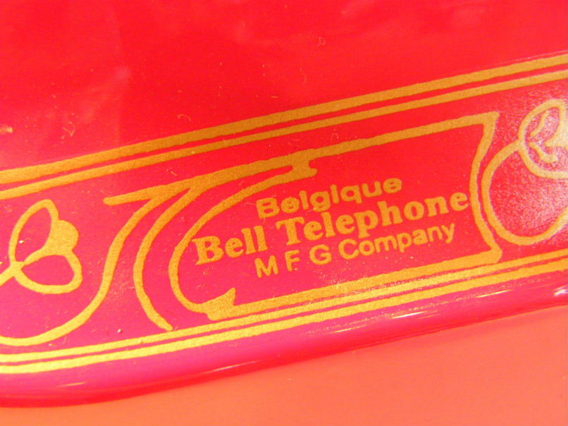 823 Antique Belgium Bell Telephone Circa 1940 - Image 2