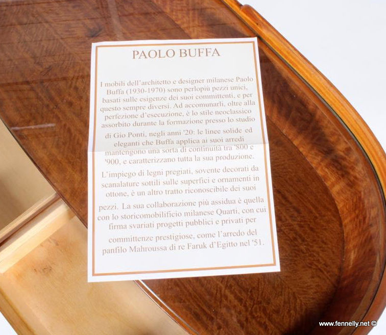 932 Sold Stunning Pair of Paola Buffa Night Stands - Circa 1945 - Italian - Image 8