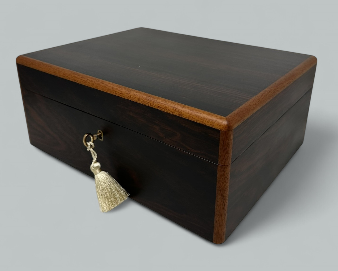 142 Sold Rare Manning of Ireland Jewellery Box - Irish Made - Ebony