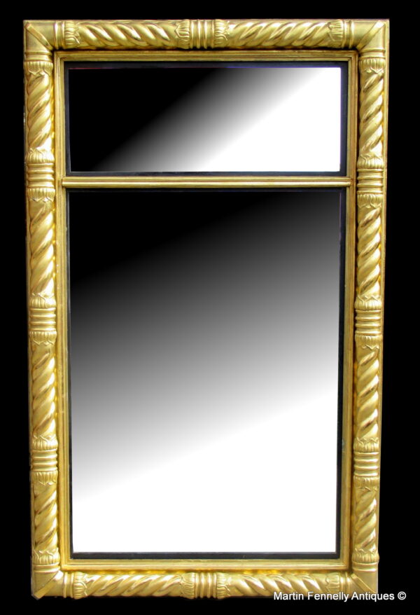 578 Early English - Pier Mirror - Wonderful Quality - Circa 1820