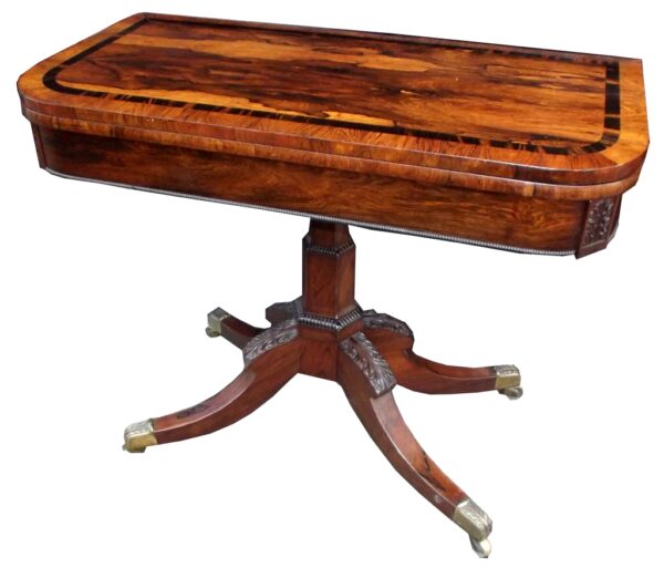 604 Regency Rosewood Games Table - English - Excellent Quality
