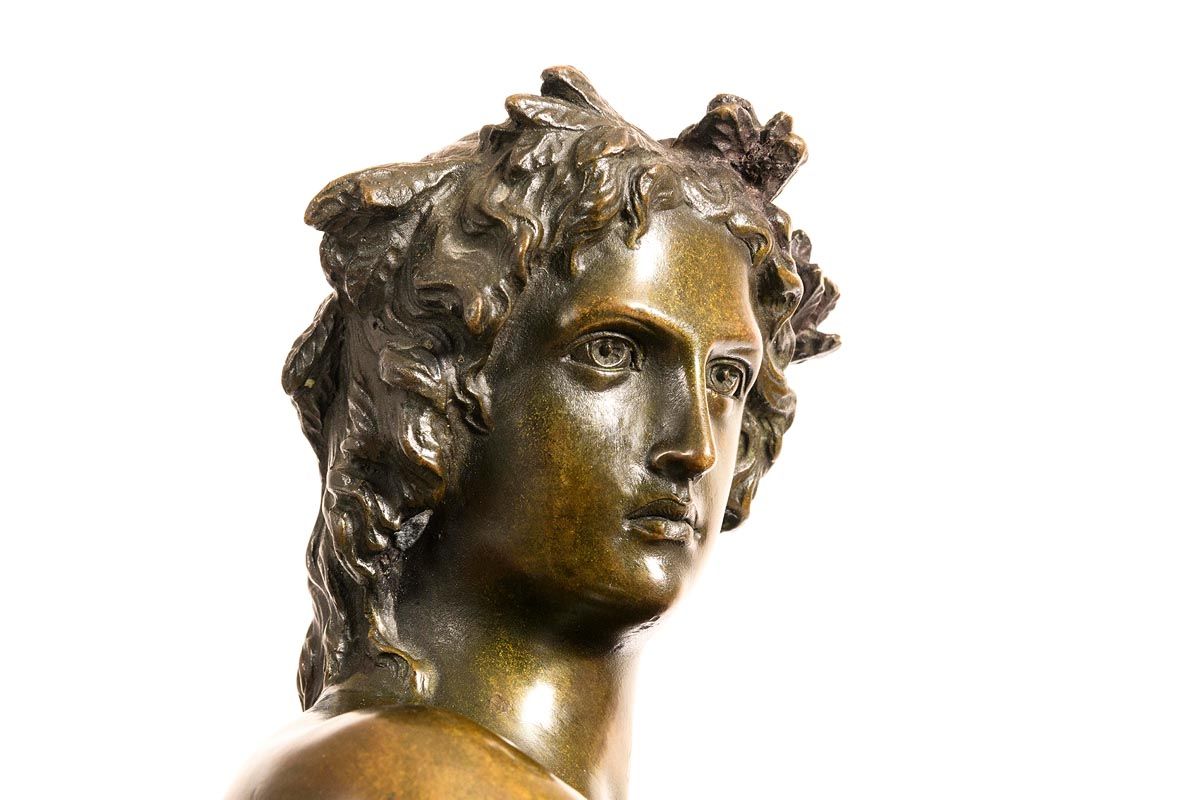 789 Large Bronze of Virgil after Jules Dalou - Early 20th Century - Image 9