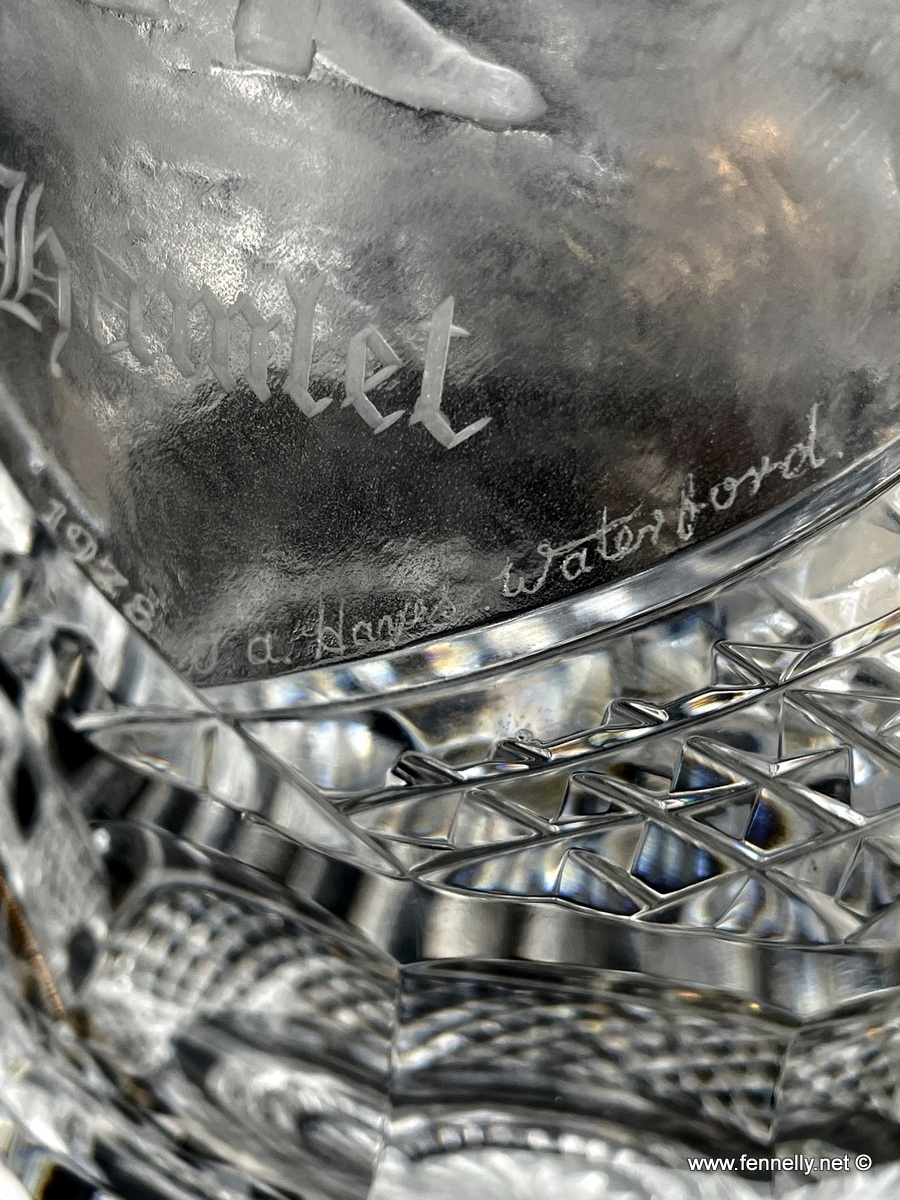 244 Waterford Crystal Limited Edition Vase - Hamlet - 1978 - Image 5