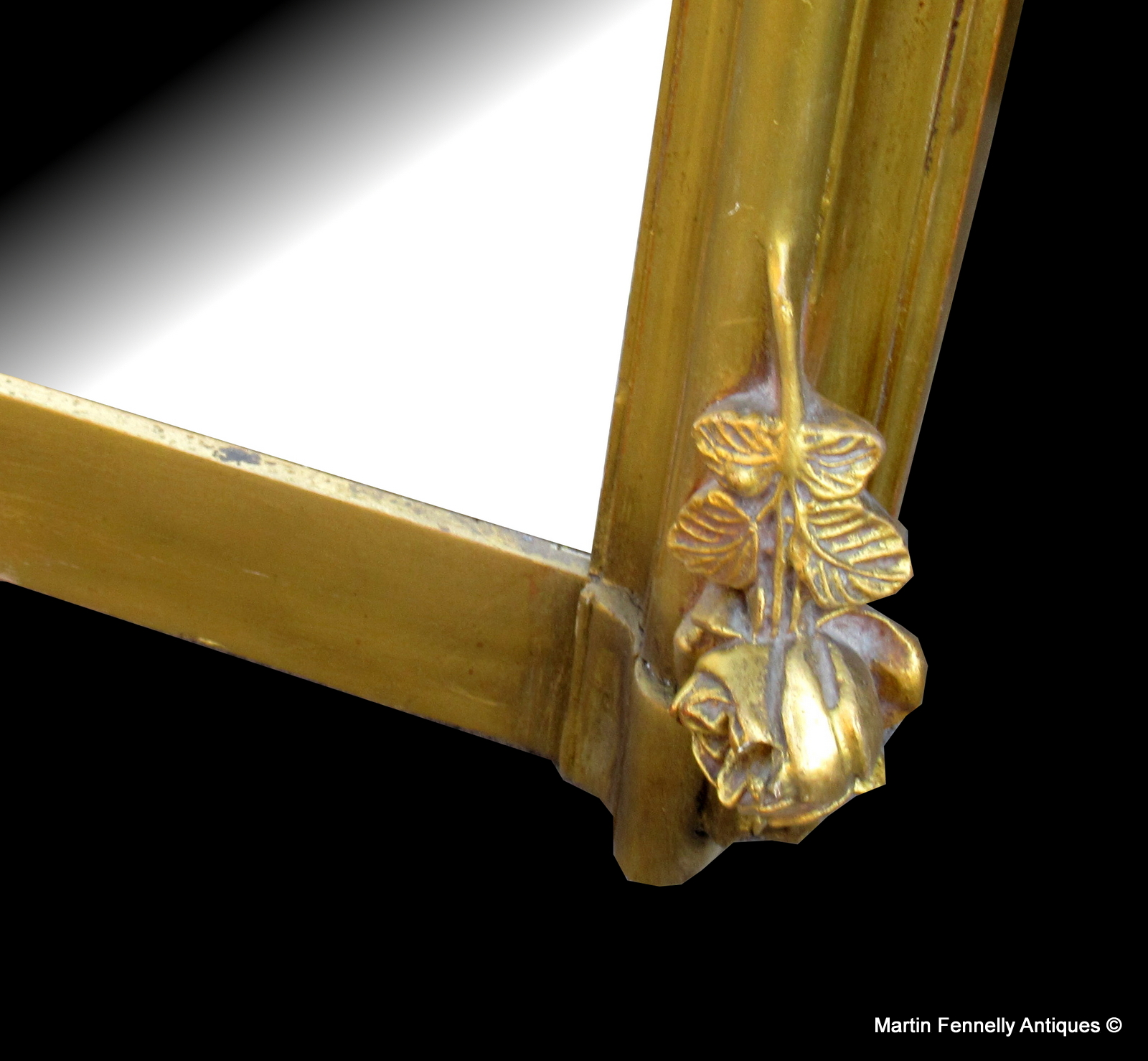 179 Sold Stunning Rare Pair French Mirrors Late 19thCt - Image 4