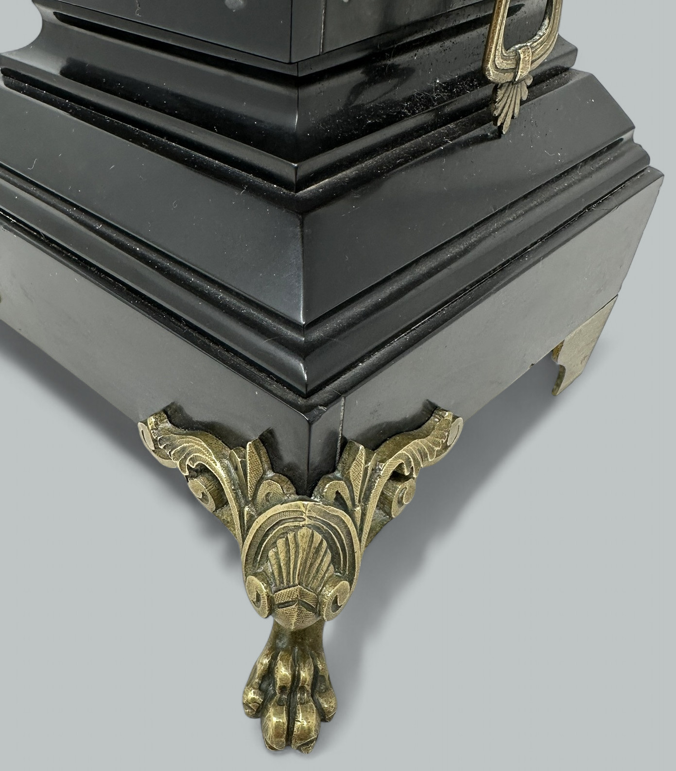 152 Antique Pair Figurel French Bronze Ormolu Marble Classical Maiden Female Figures - Image 6