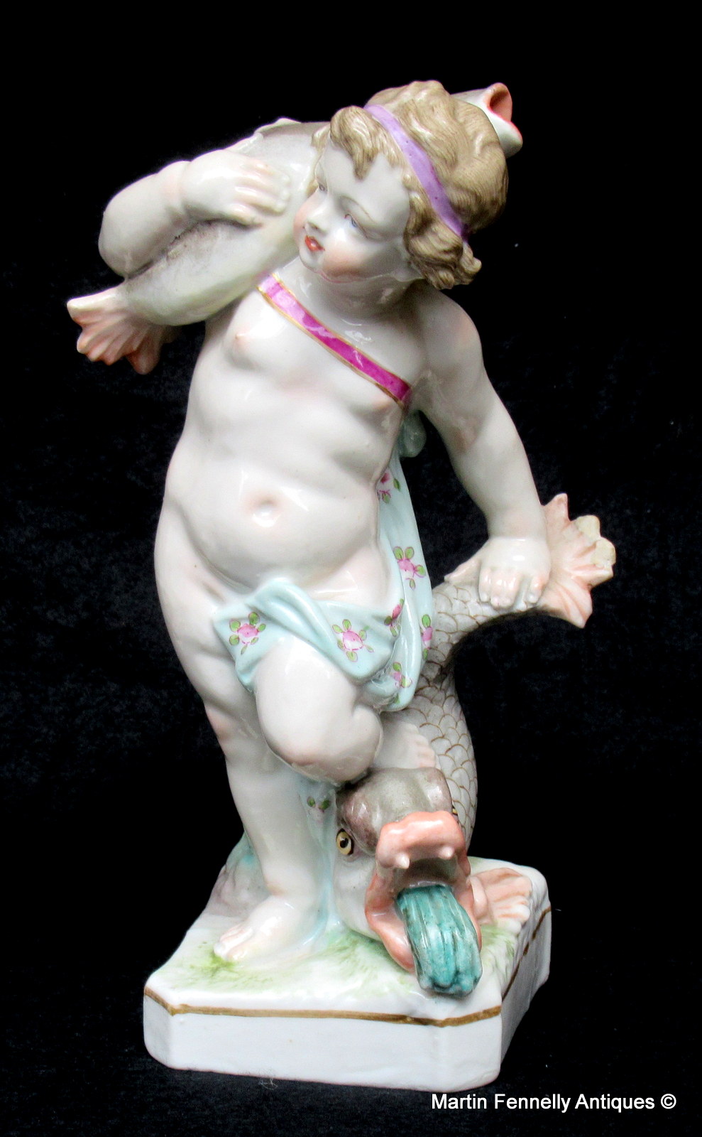 480 Samson Circa 1900 - Set of 4 - Earth Elements - Putti Figures - French - Image 5