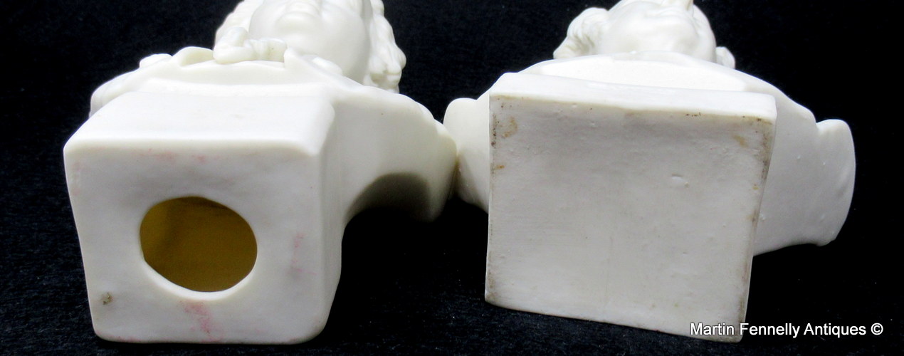 561 Sold Parian Bust Earl Granville and Mozart possibly Copeland 19thCt - Image 6