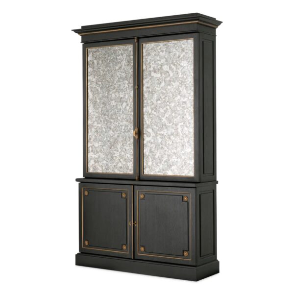 M192 Sold Bar Cabinet Kellam, inspired by the opulence of early 20th-century New York