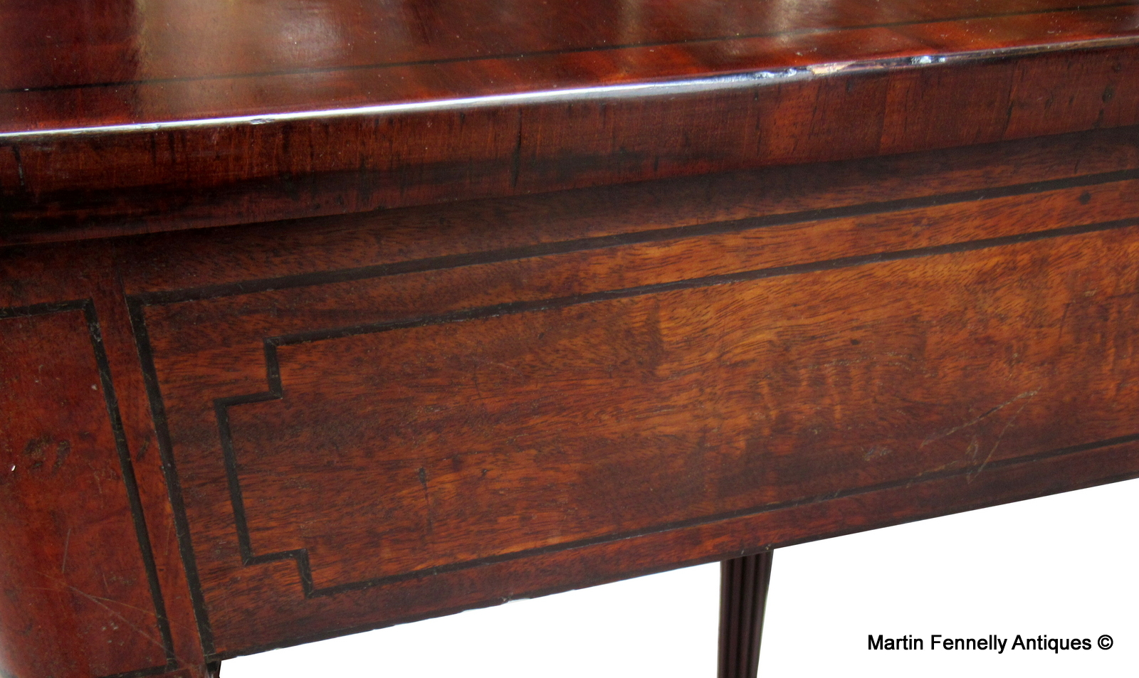 310 Sold Gillows of Lancaster Plum Pudding Mahogany Table Circa 1820 - Image 5