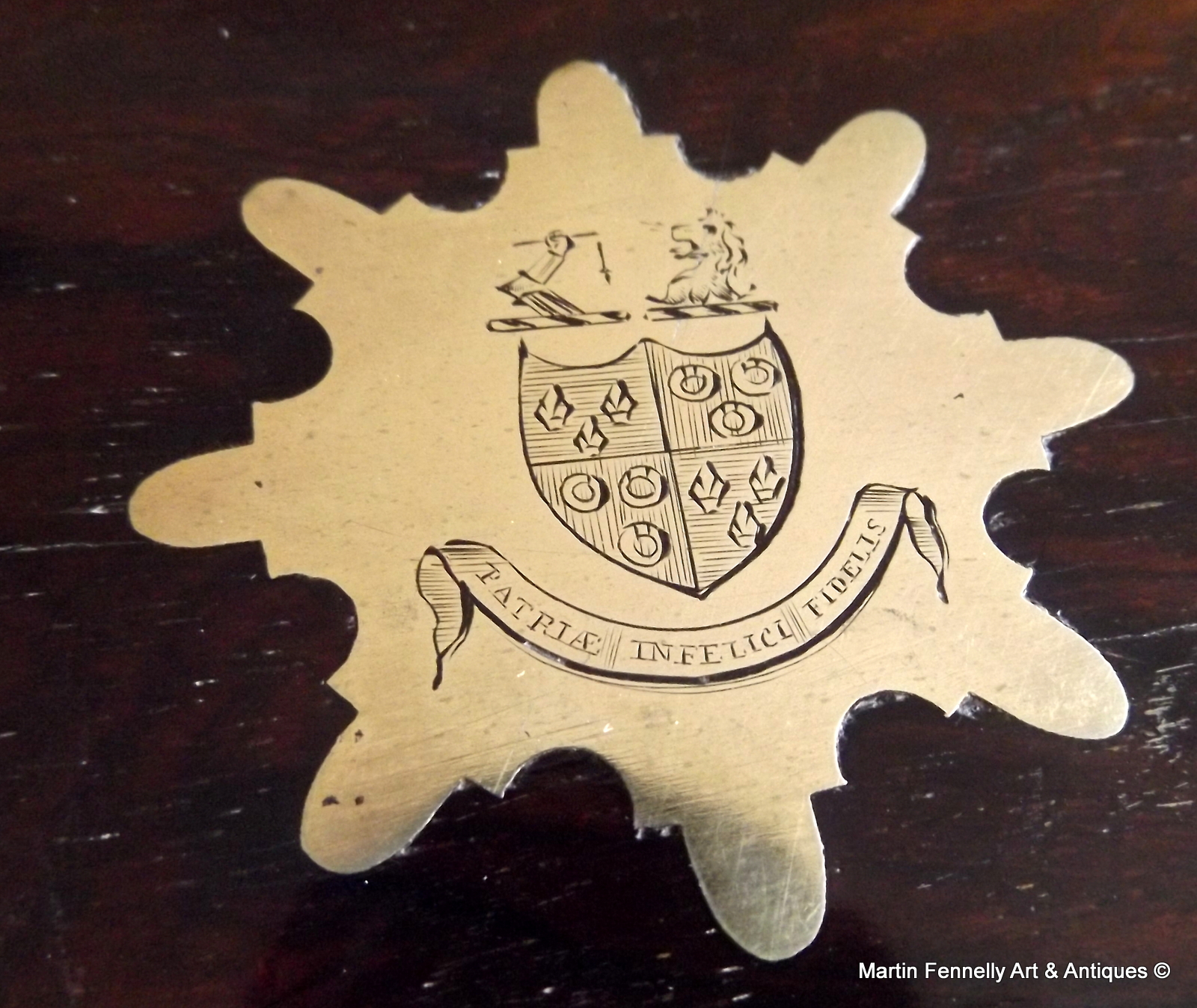 643 Sold Rare Rosewood and Silver Vanity Box - English - Mid 19thCt - Image 3