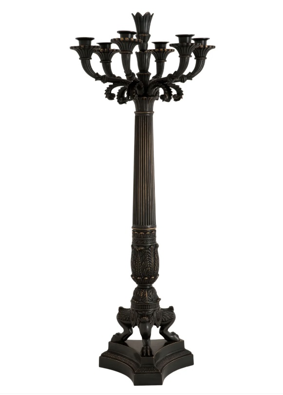 M168 Sold Pair of Large Candelabra - Dining Room Candelabra - Image 4