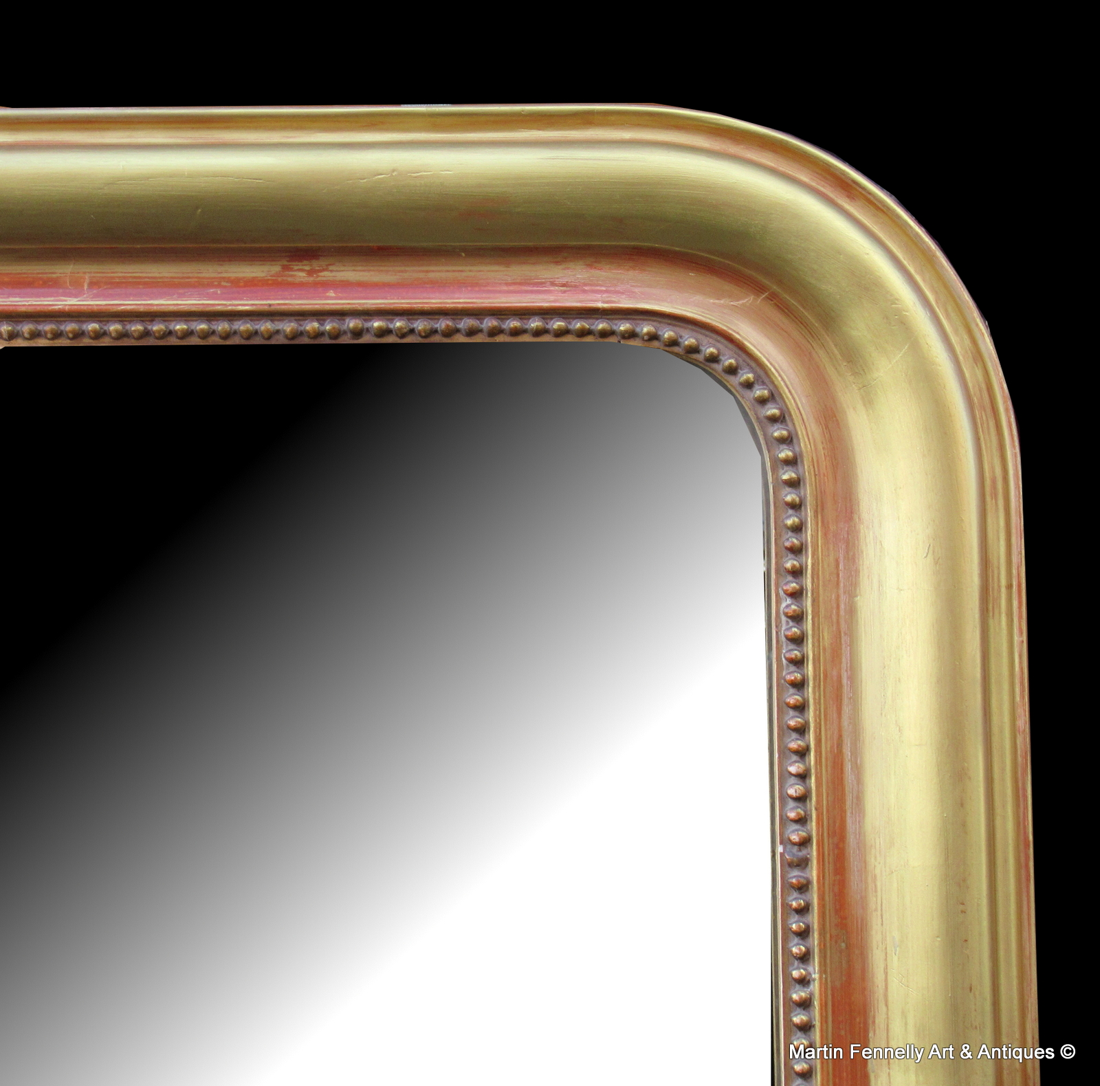 341 Stunning Rare Pair French Mirrors Late 19thCt - Image 4