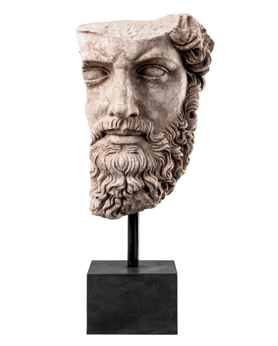 424 Sold 'Bust of Lucius Verus' - Met Museum and Eichholtz Collection - Marble - Image 2