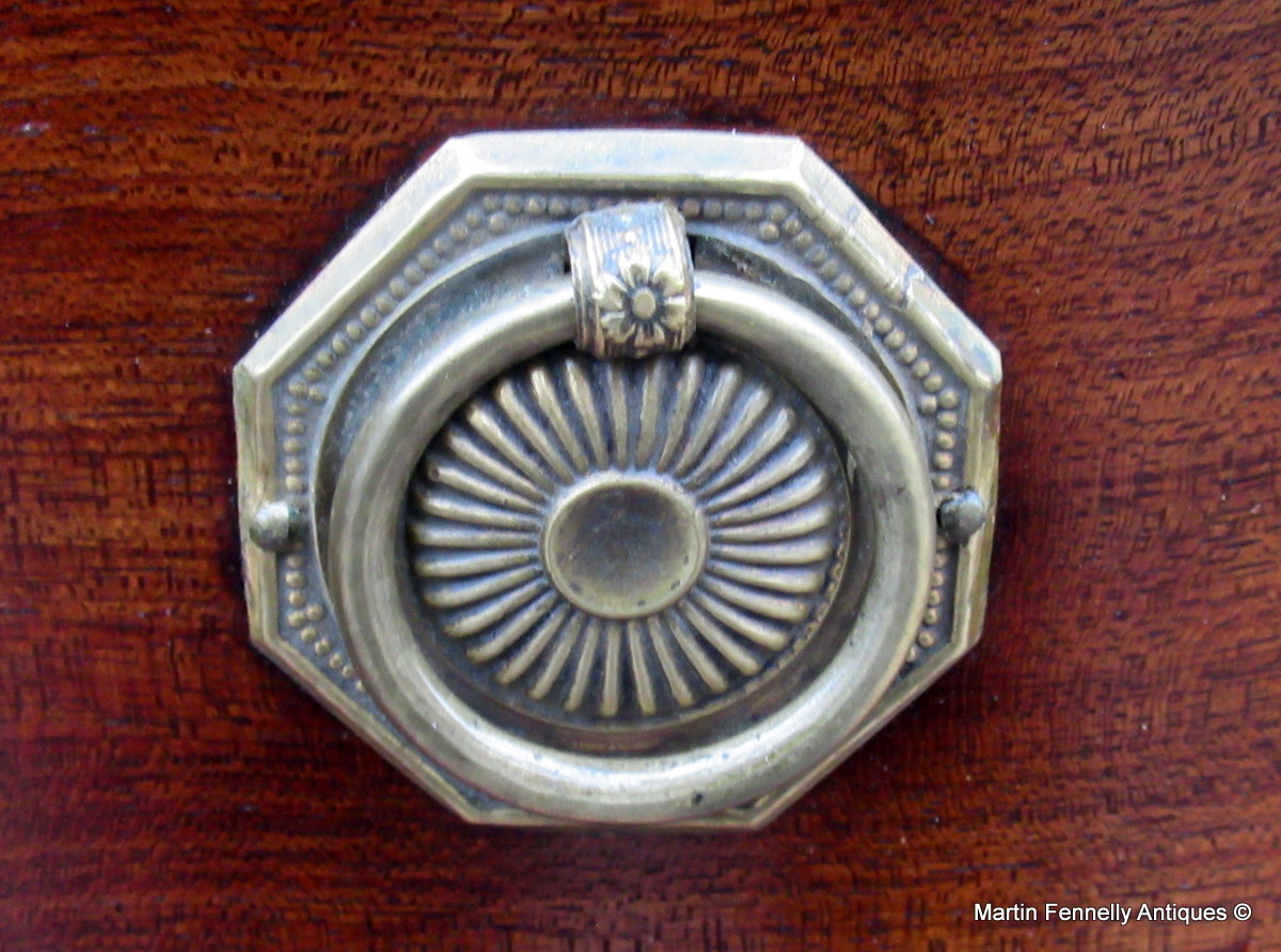 432 Sold Rare English Chest - Mahogany - Regency Circa 1810 - Image 4