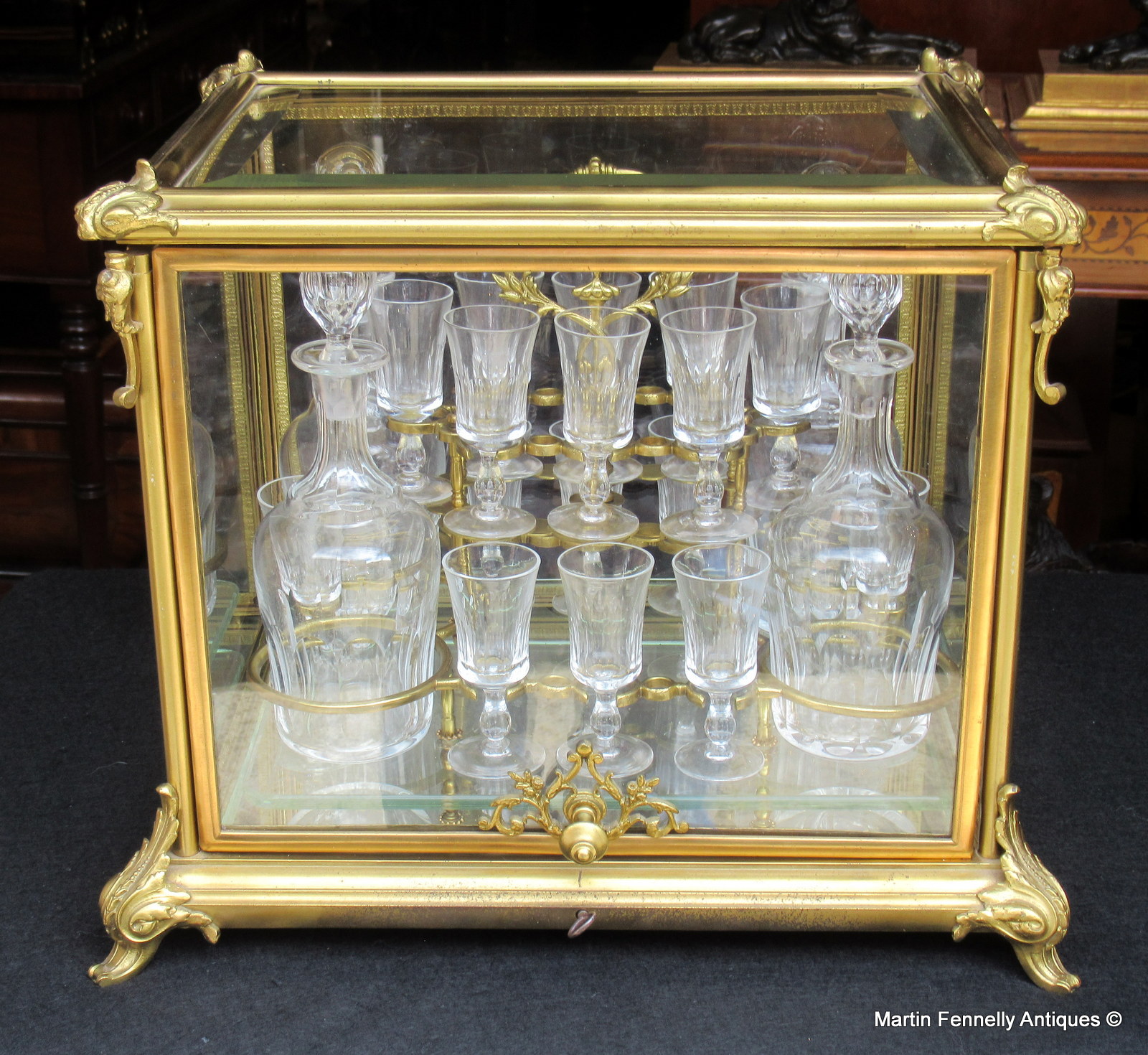 926 French Tantalus - Cave à Liqueur - Circa 1890