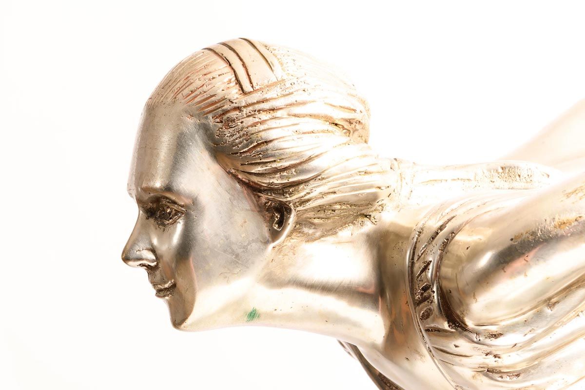 751 Sold 'Spirit of Ecstacy' - Rolls Royce - Sculpture Charles R Sykes - Image 4