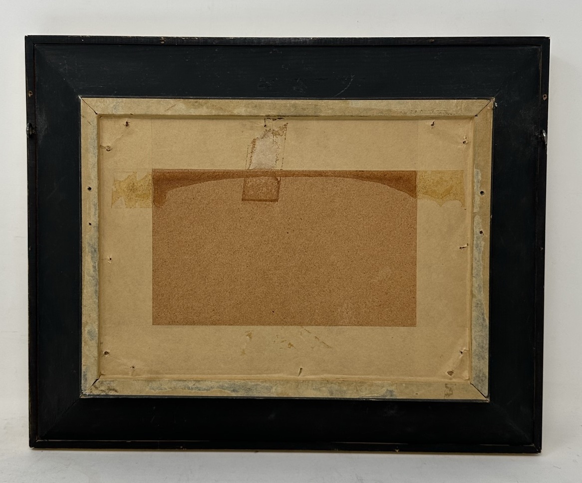 209 Antique Continental Italianate Framed Watercolour on Board possibly Venice Italy - Image 5