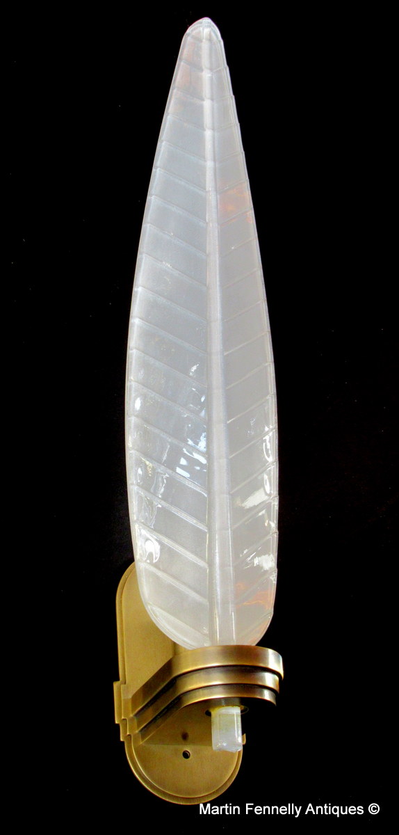 M106 Sold Pair of Contemporary Design Wall Lights in Venetian Style - Art Deco - Image 4