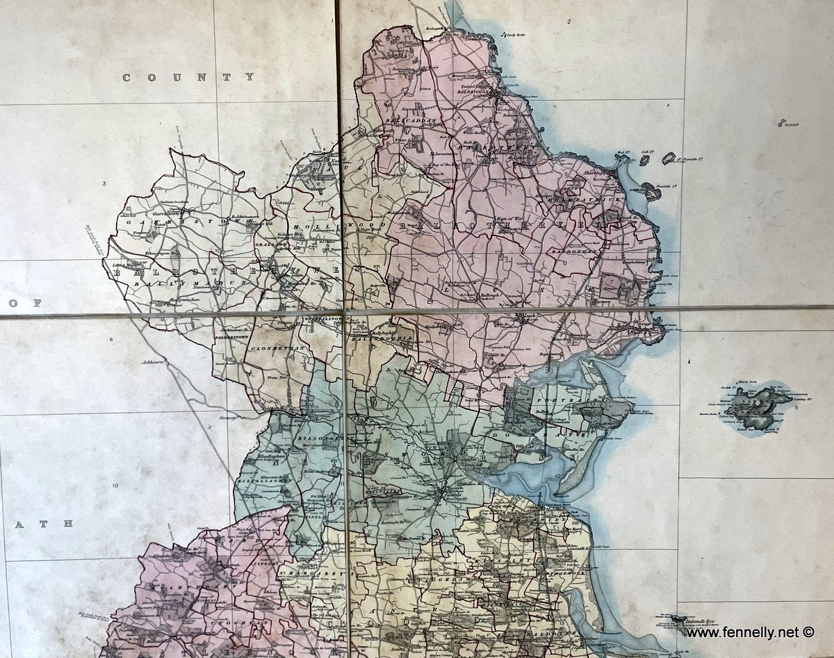 759 Sold Rare Map Dublin 1837 - Thomas Aiskew Larcom - Ordnance Survey Dublin - Image 4