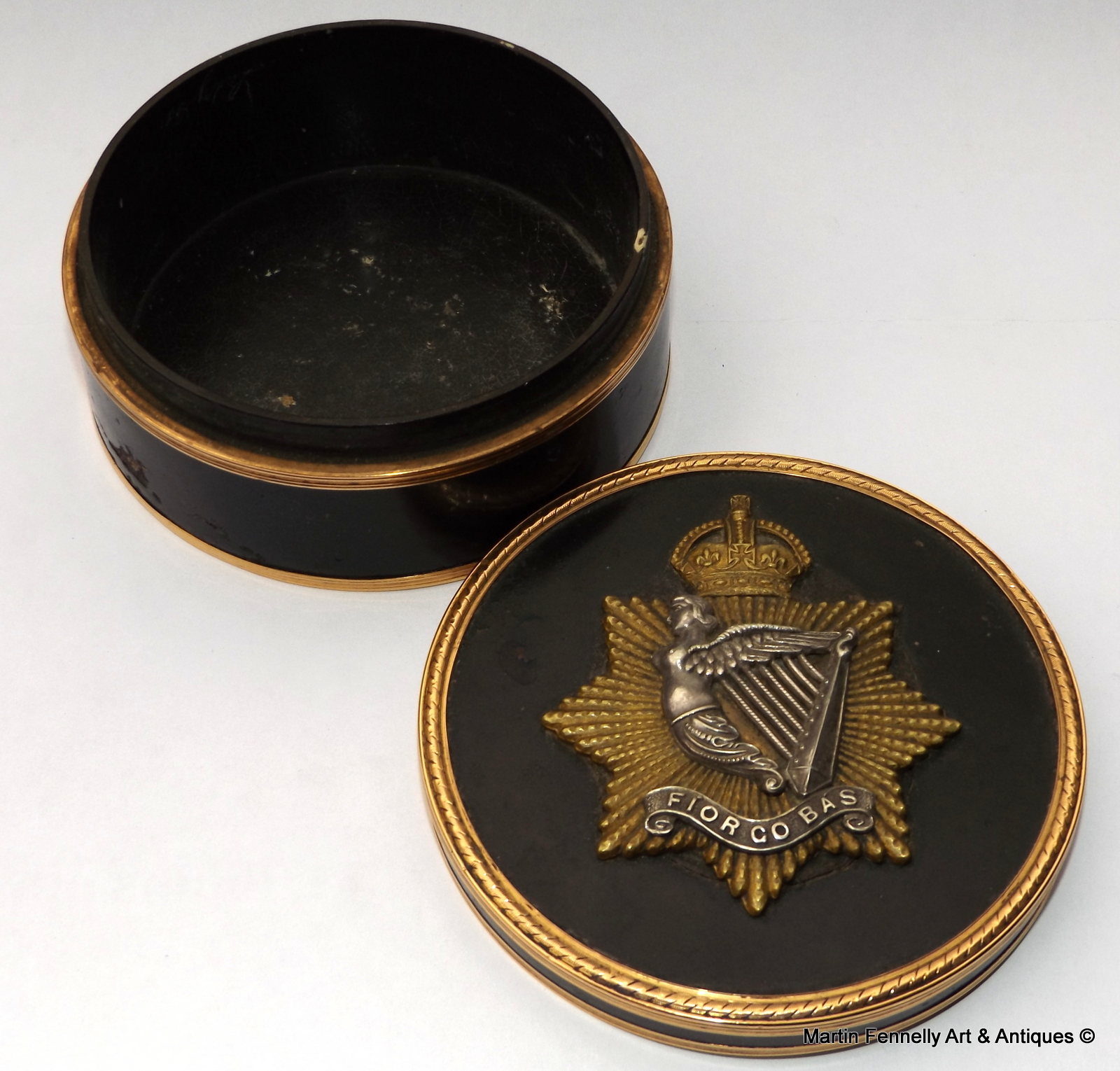 765 Sold Regal Irish Trinket Box with Aristocratic Provenance - Circa 1810 - Image 4