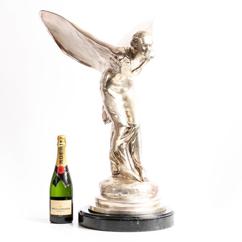 751 Sold 'Spirit of Ecstacy' - Rolls Royce - Sculpture Charles R Sykes - Image 3