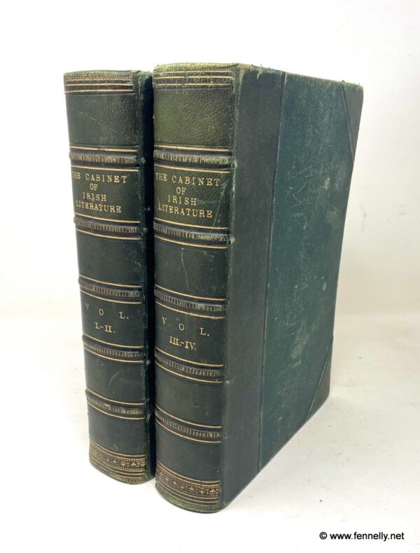 773 The Cabinet of Irish Literature - Blackie and Son 1880
