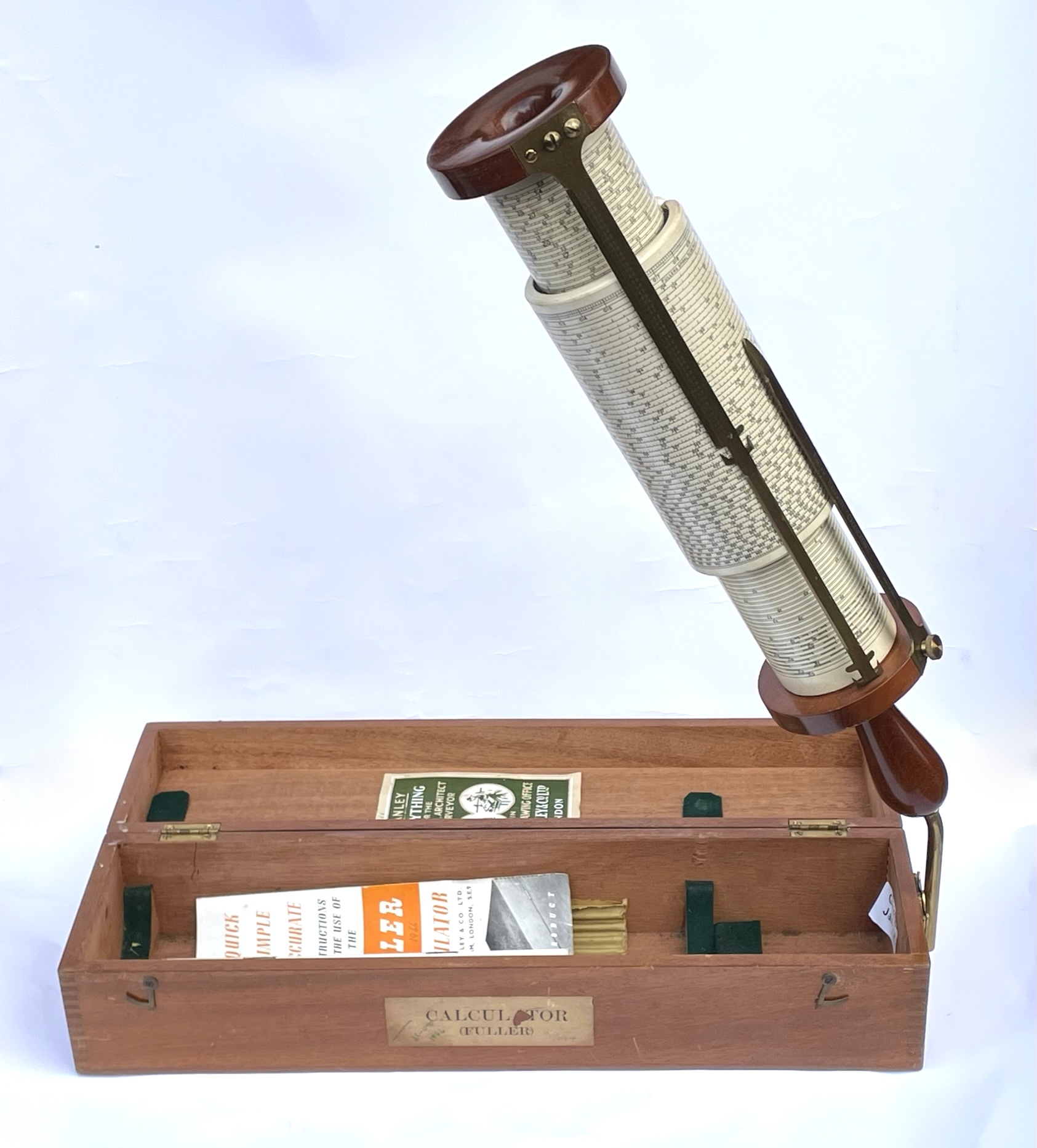 336 Sold Fullers Calculator in Original Box - 1931 - Bakelite