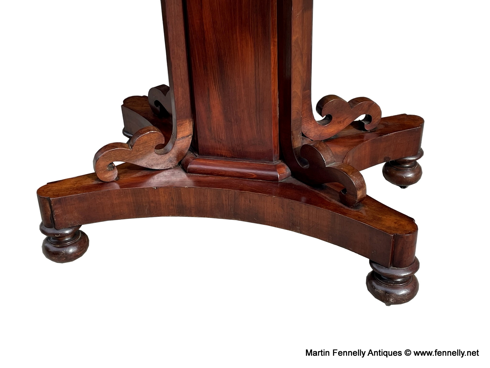 426 Pair Mahogany Tea Tables - Circa 1835 - English - Image 3