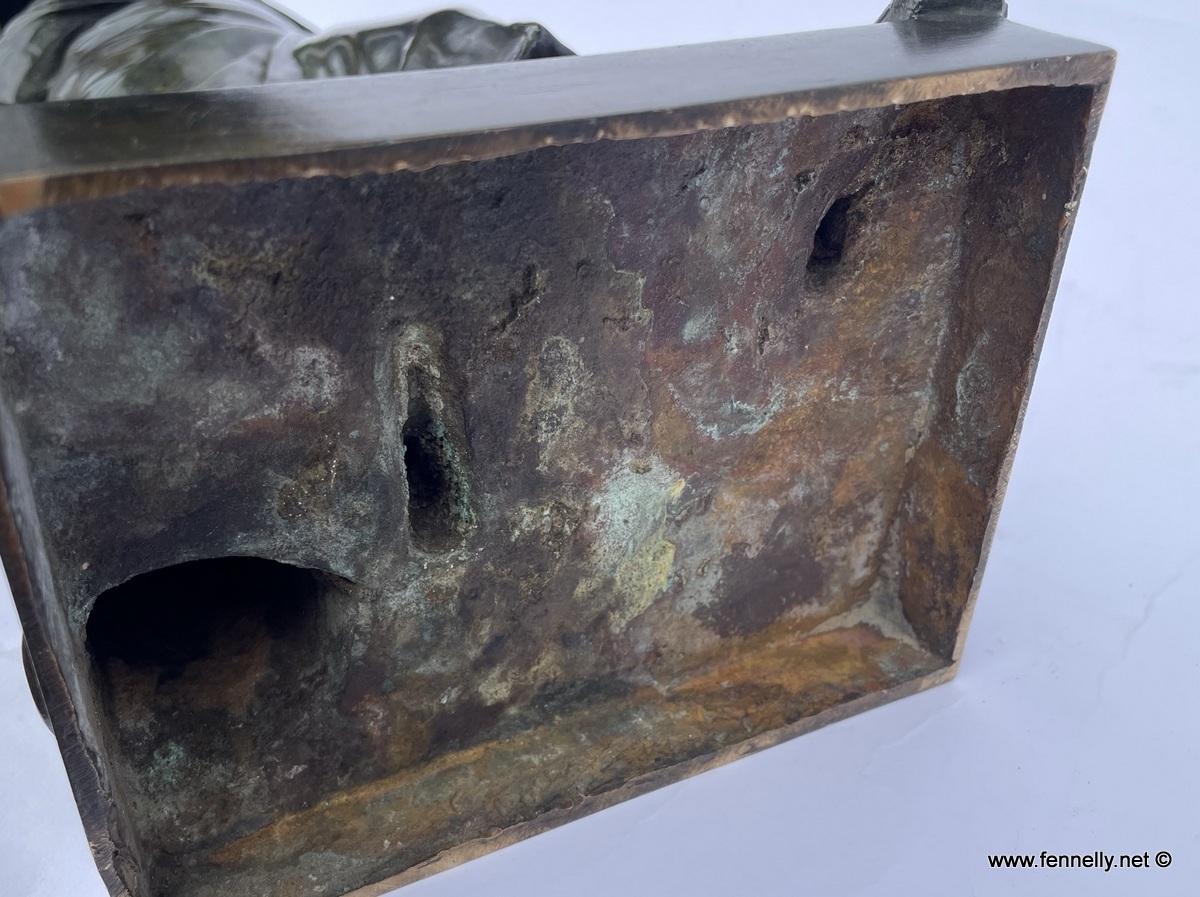 976 Sold Pair Bronze Sculptures - Demosthenes and Sophocles - Late 19th Century French - Image 8