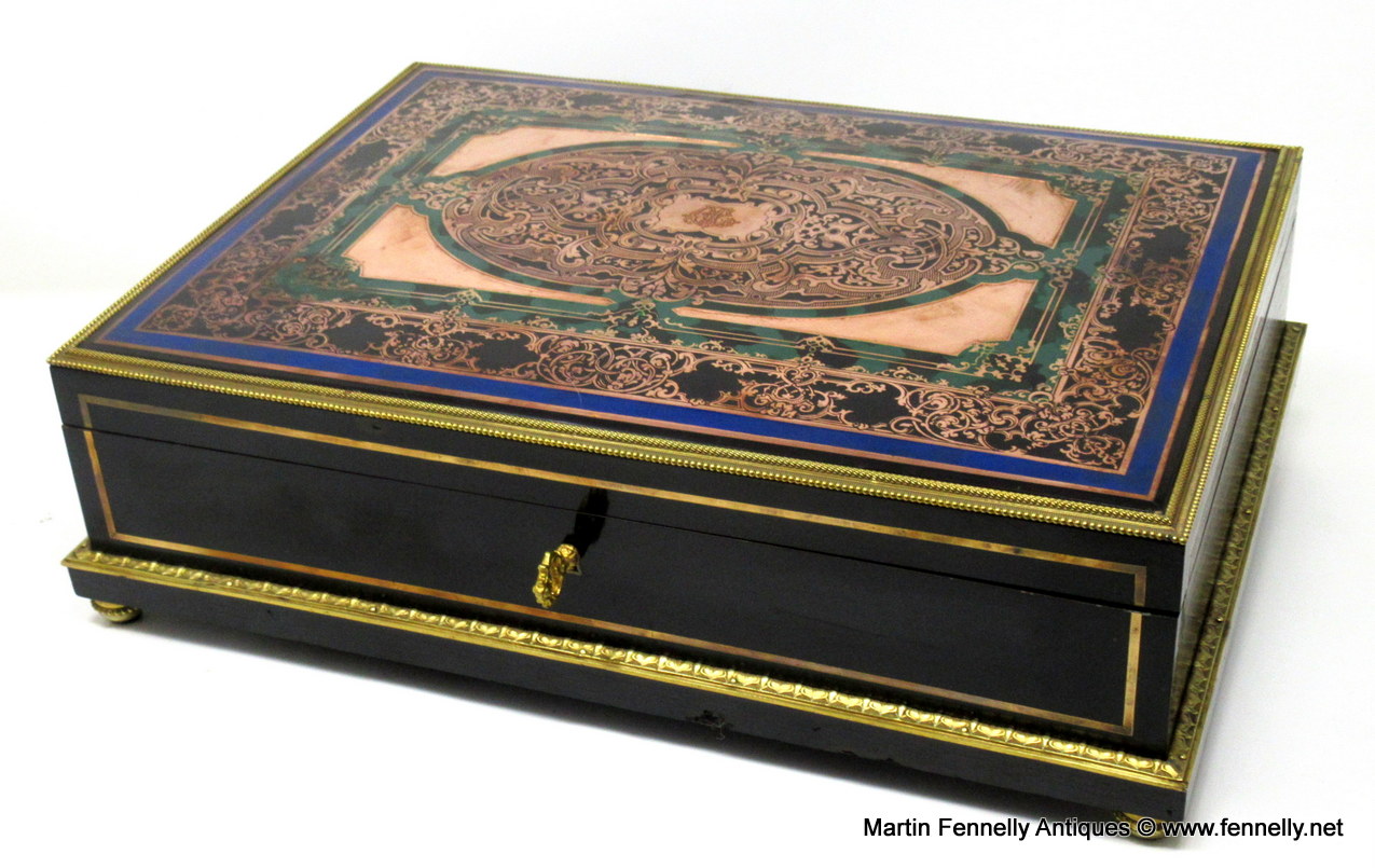 732 Sold French Casket - Circa 1890 - Stunning Museum Quality Piece - Image 3