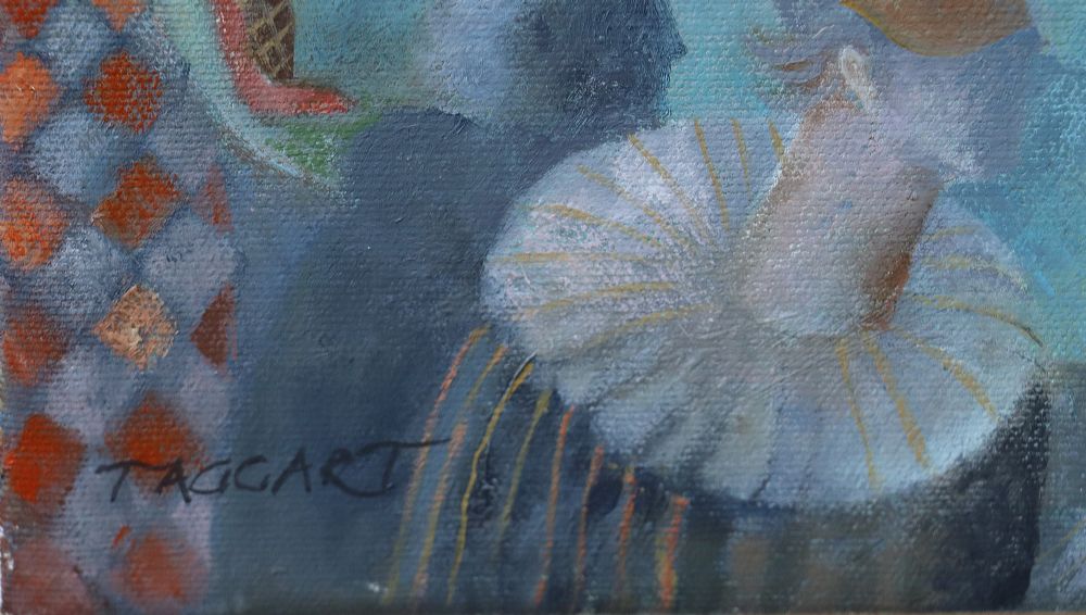 830 Sold Elizabeth Taggart - Oil on Canvas - In the Park - Image 3