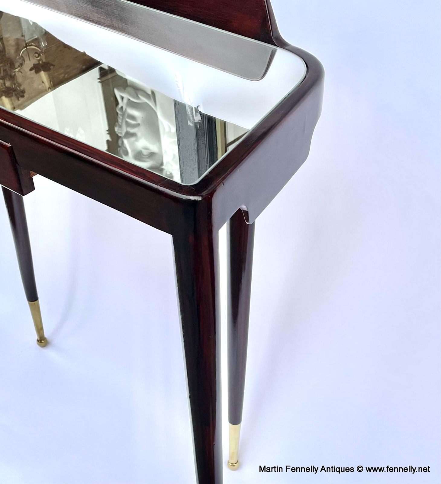 314 Sold Stunning Paolo Buffa Rosewood Console, 1950 - Image 2