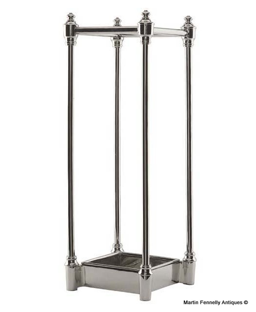 M096 Sold Classic Design Umbrella-Cane Stand in Nickel