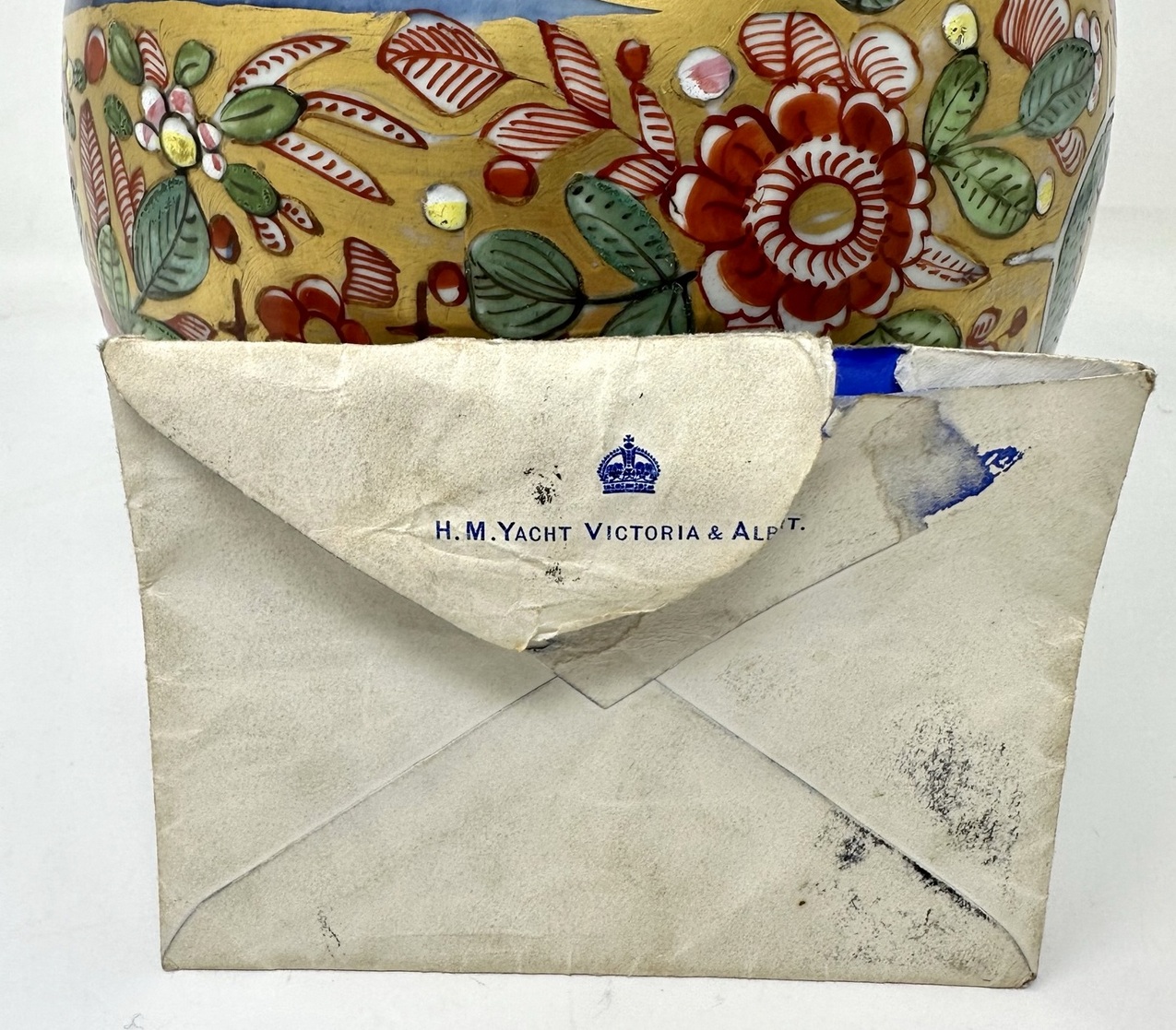 216 Sold Antique Asian Chinese Porcelain Export Ginger Jar Vase Important Royal Povenance - Image 8