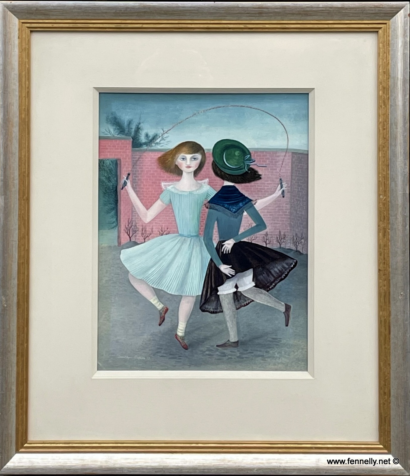 474 Sold Oil On Board - Dorethea Stefula - German - Friends - Image 2