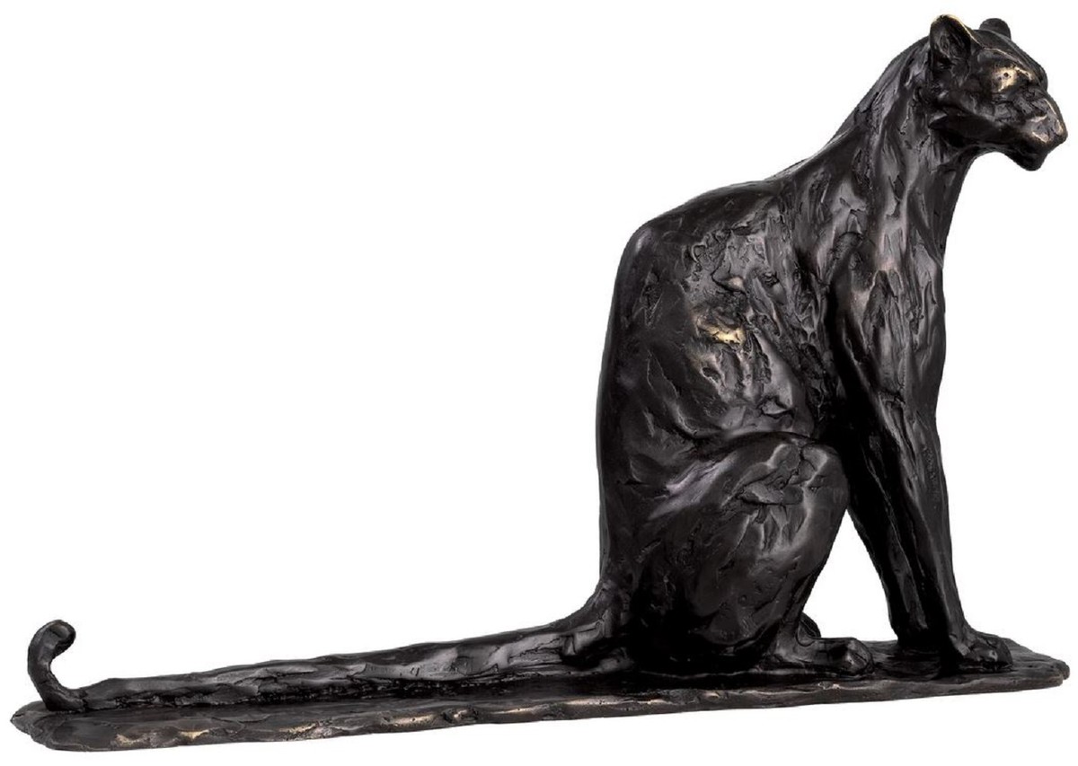 381 'Panthère assise' Seated Cat - Bronze - After Rembrandt Bugatti - Image 4